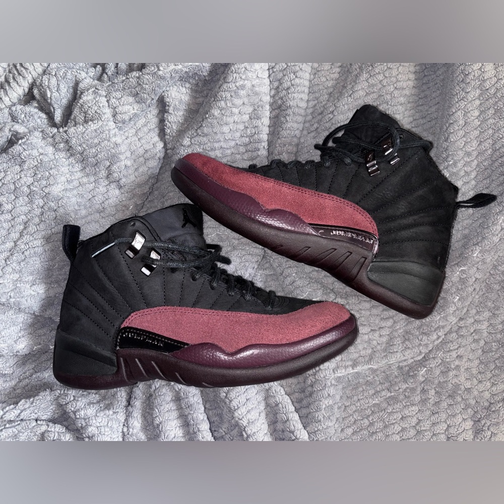 Jordan Retro 12 A Ma Maniére Black Burgundy